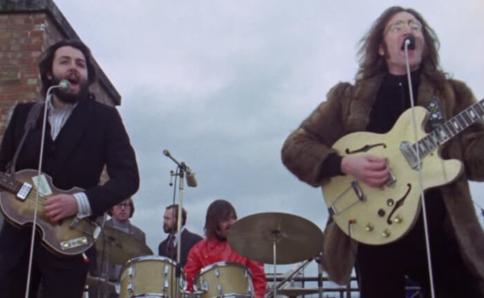 The Beatles faz seu último show no topo do prédio da Apple Records