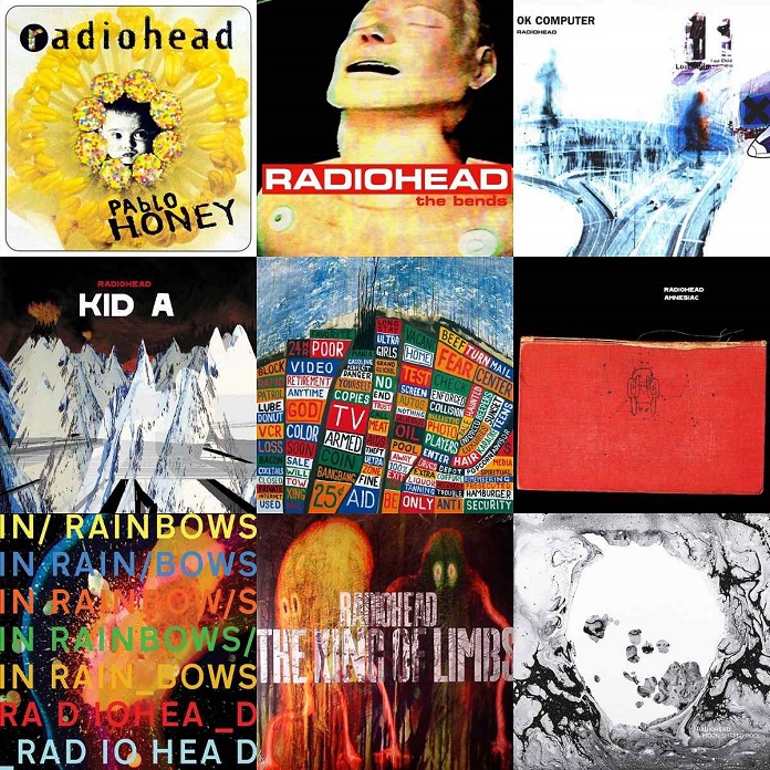Resultado de imagem para Radiohead disponibiliza todos os álbuns no YouTube