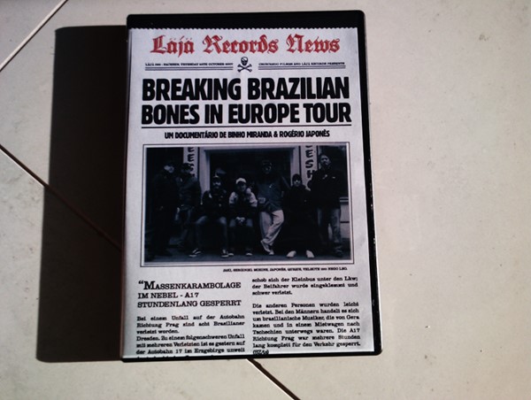 DVD Breaking Brazilian Bones In Europe Tour (Merda/Leptospirose)