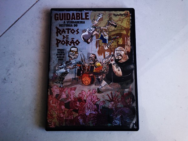 DVD Guidable - A Verdadeira História do Ratos de Porão