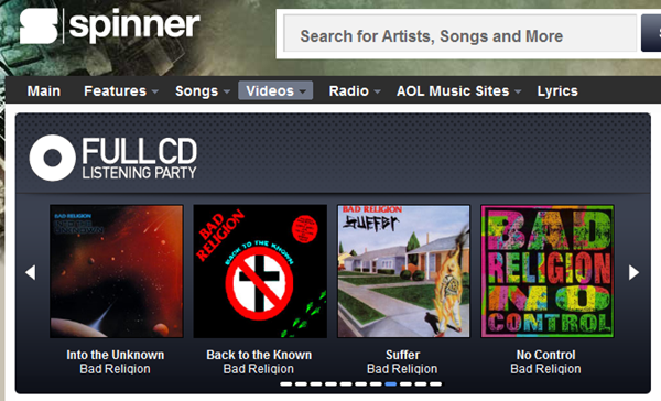 Ouça discografia completa do Bad Religion em streaming