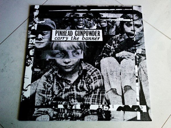 Pinhead Gunpowder - Carry The Banner (White Vinyl)