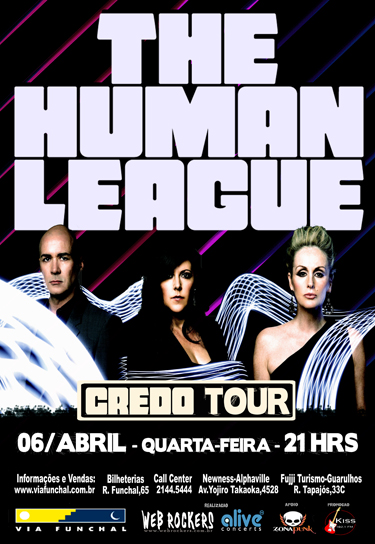 The Human League em São Paulo