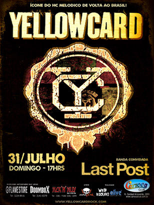 Yellowcard em São Paulo