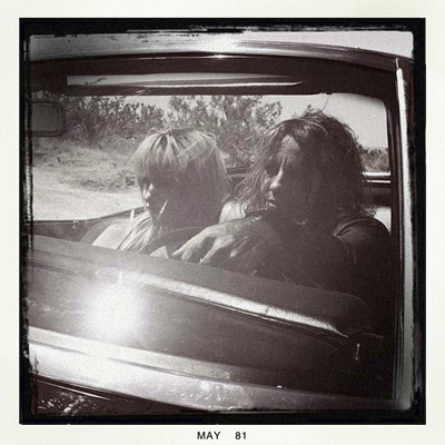 Juliette Lewis e Linda Perry na gravação do clipe "Can't Getcha Out Of My Mind"