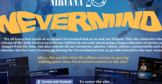 Site comemora 20 anos do Nevermind