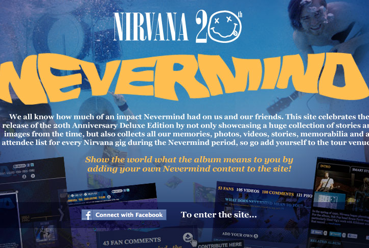 Site comemora 20 anos do Nevermind