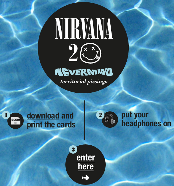 Nirvana - Nevermind (realidade aumentada)