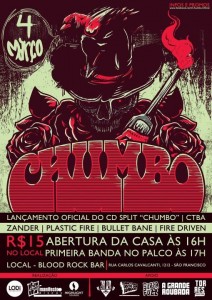 Lançamento do split Chumbo, em Curitiba