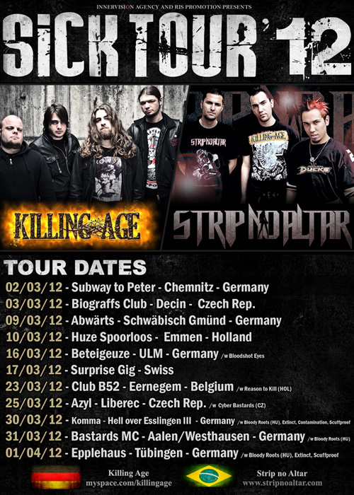 Sick Tour 2012 - Strip no Altar