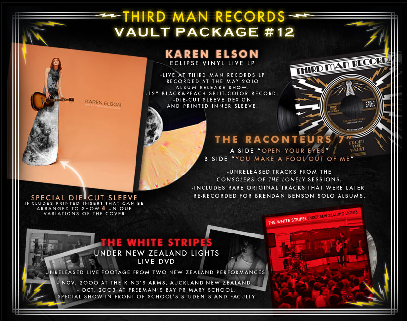 Pacote especial da Third Man Records