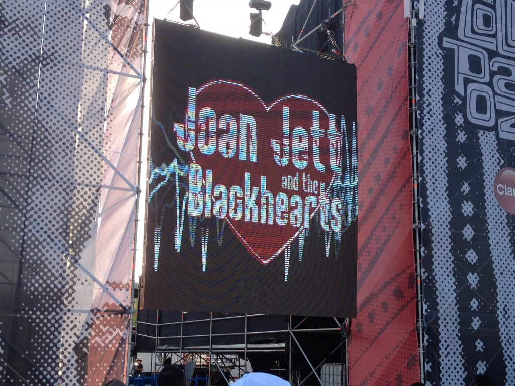 Joan Jett And The Blackhearts no Lollapalooza Chile 2012