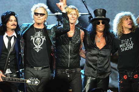 Guns N' Roses no Hall da Fama do Rock'n Roll