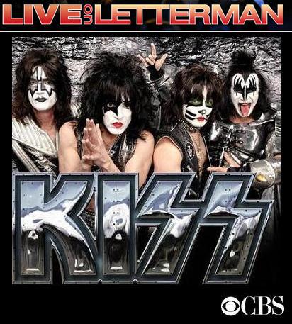 50º Live on Letterman terá show do Kiss
