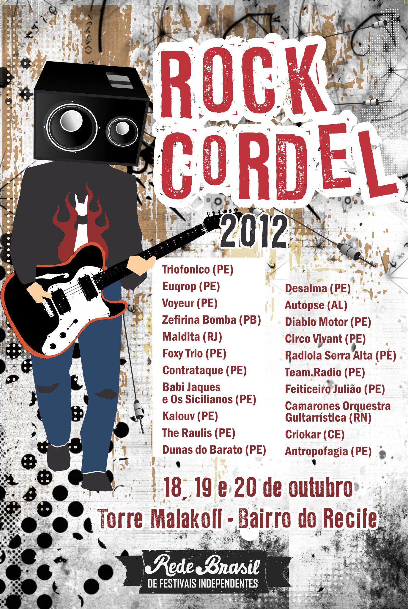 Confira as atrações do Festival Rock Cordel Recife