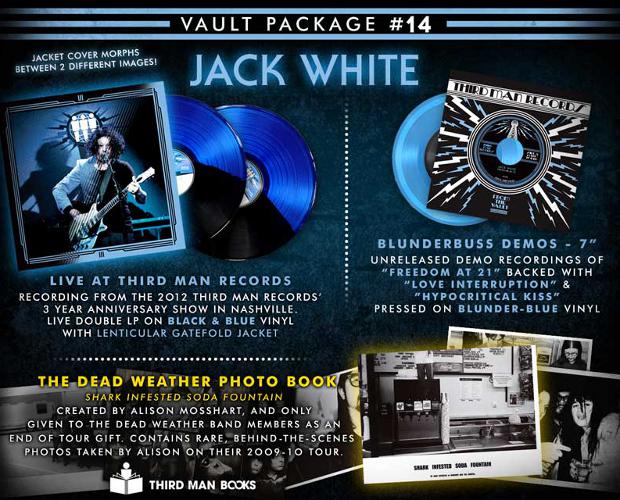 Jack White lança discos de vinil para os fãs da Third Man Records
