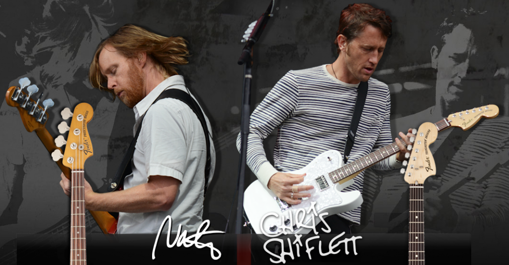 Fender lança instrumentos de integrantes do Foo Fighters