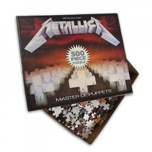 Quebra-cabeça de "Master Of Puppets" do Metallica