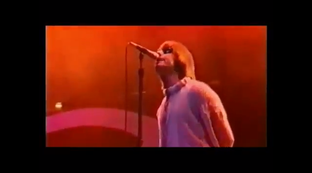 Oasis ao vivo em 1996