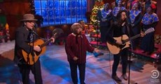Jeff Tweedy (Wilco) se apresenta ao lado de Sean Lennon< e Mavis Staples