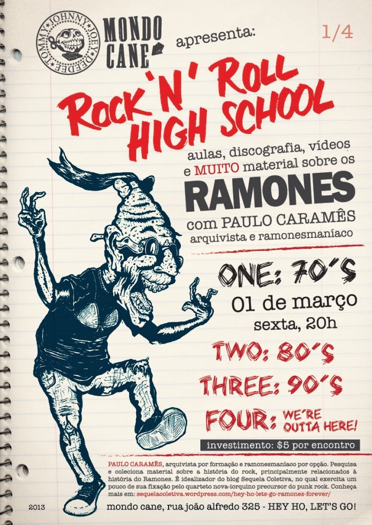 Rock'n'Roll High School: Uma aula sobre Ramones