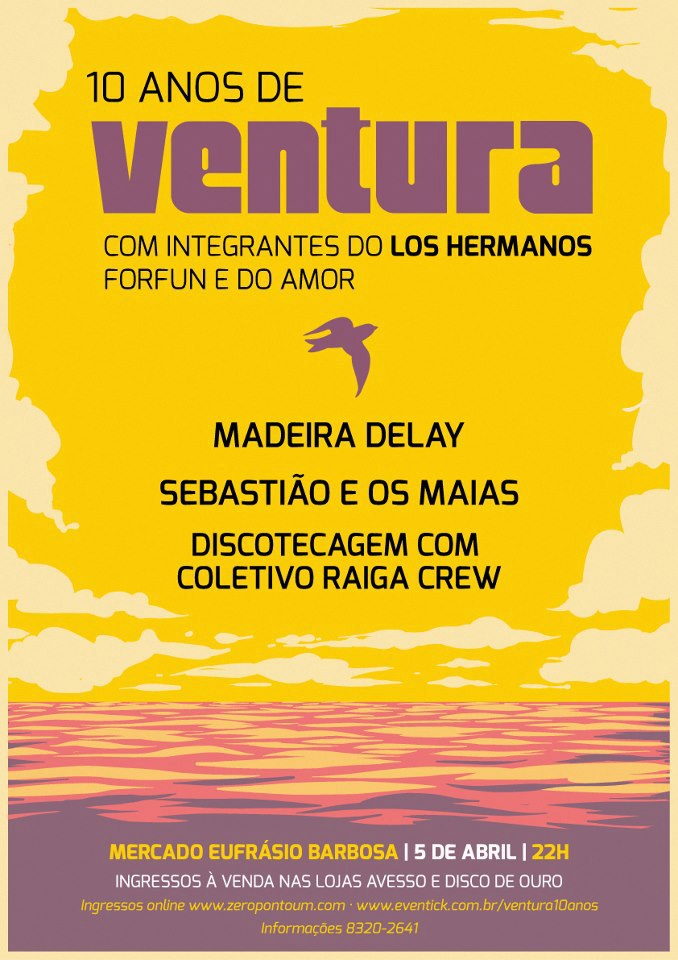 Festa de 10 anos do álbum Ventura no Recife