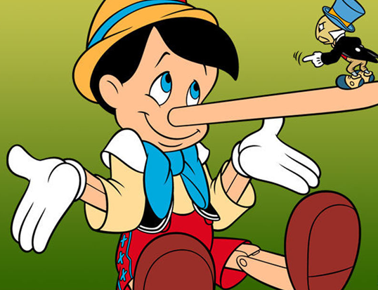 Pinocchio-Mentira