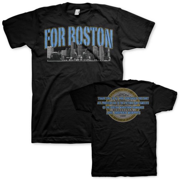 Dropkick Murphys lança camiseta para ajudar vítimas de Boston