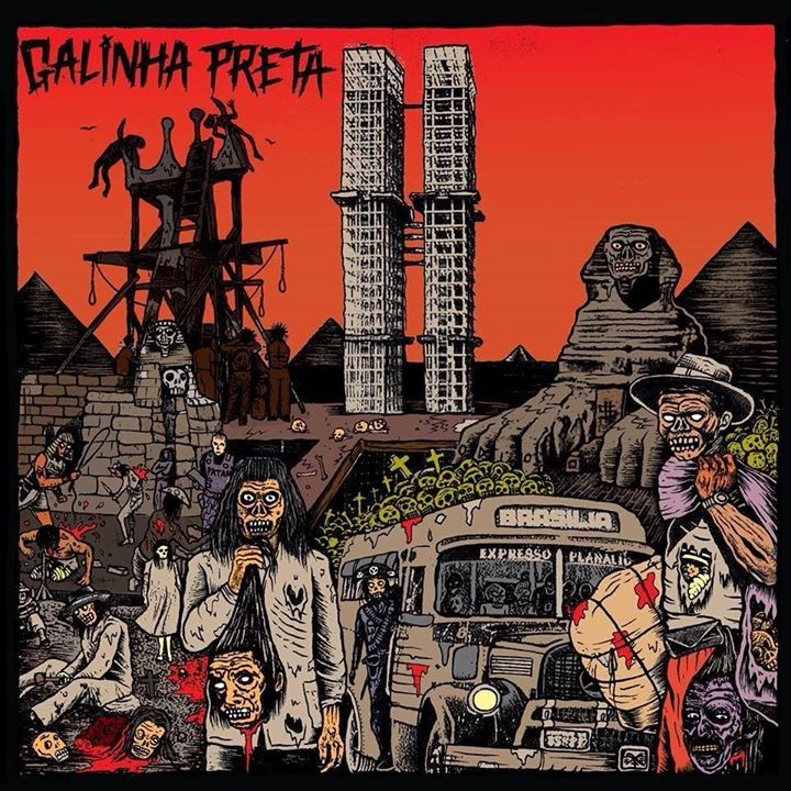 Galinha Preta celebra 12 anos de banda com álbum em vinil