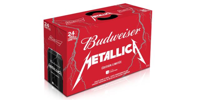 Budweiser lança cerveja do Metallica em edição limitada