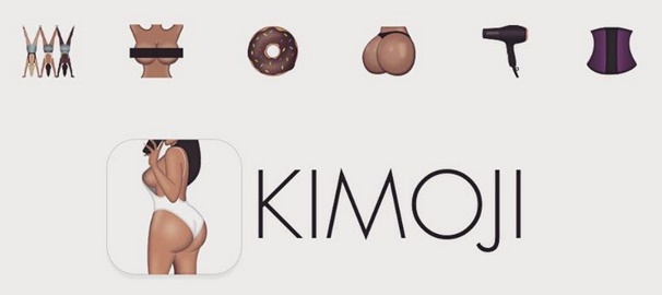 Kim Kardashian lança seus próprios emojis