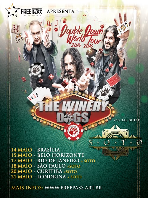 The Winery Dogs no Brasil