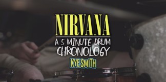 Baterista grava discografia do Nirvana