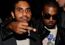 Kanye West tranforma paródia de Aziz Ansari em clipe oficial