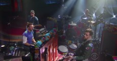 Coldplay no programa de Stephen Colbert