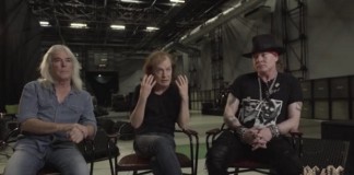 AC/DC explica situação de saúde de Brian Johnson com Axl Rose