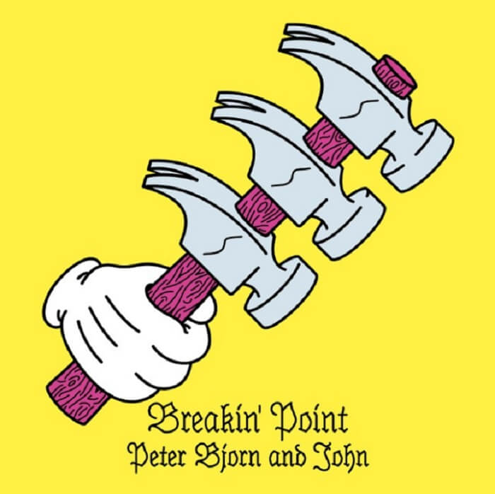 Capa de Breakin' Point, novo disco de Peter Bjorn and John