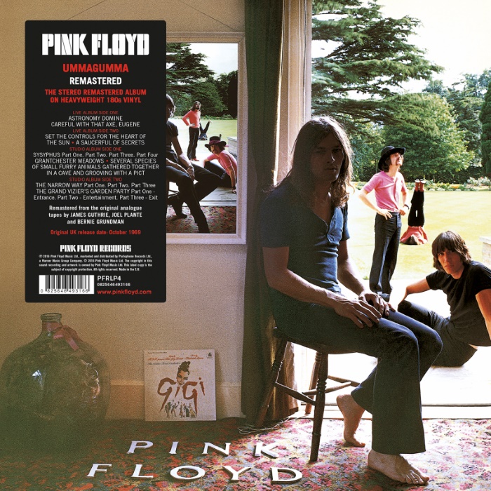 Pink Floyd - Ummagumma em vinil de 180 gramas