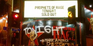 Primeiro show do Prophets Of Rage