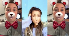 Jimmy Fallon e Ariana Grande em clipe no Snapchat