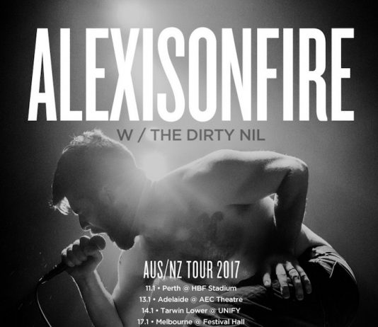 Alexisonfire poster turne 2017