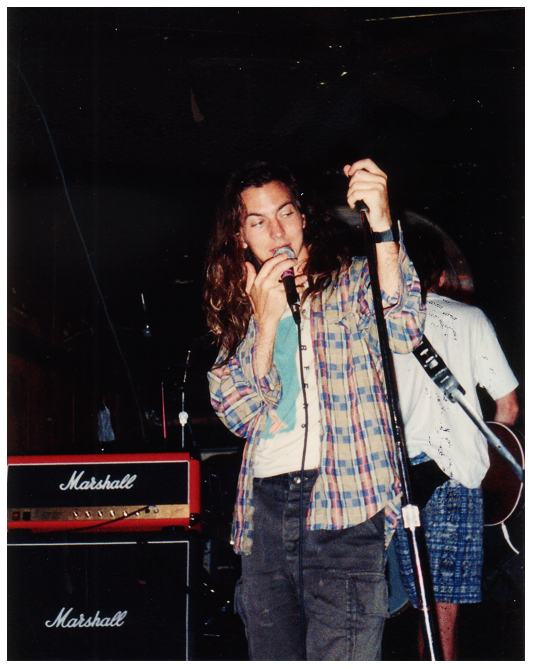 Eddie Vedder em 1991