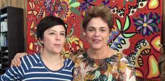 Fernanda Takai e Dilma Rousseff