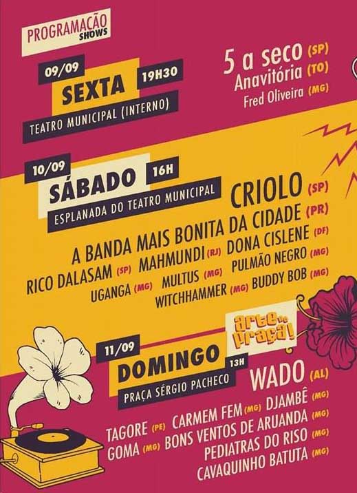 Festival Timbre traz arte, música e cultura ao Triângulo Mineiro