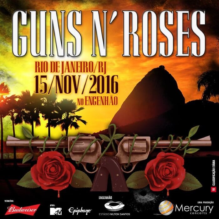 Guns N' Roses no Rio de Janeiro