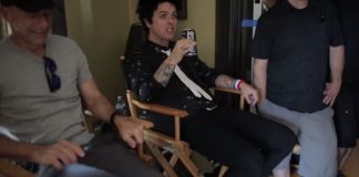 Billie Joe no making of de Bang Bang, do Green Day