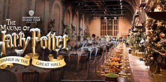 Jantar em Hogwarts, de Harry Potter