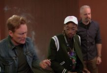 Wiz Khalifa no programa de Conan O' Brian