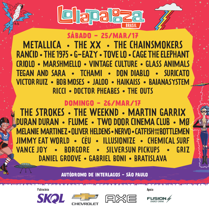 Muse será headliner do Lollapalooza Chicago em 2017
