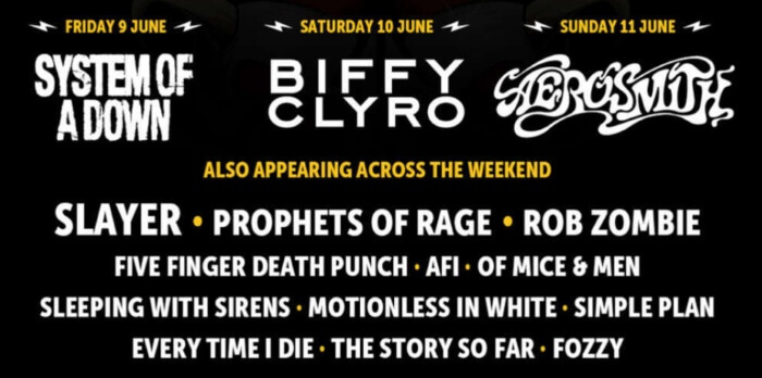 Line-up inicial do Download Festival 2017